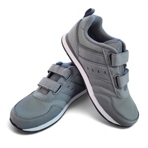 Athletic Works Men's Size 8 Wide Width Athletic Shoe Grey